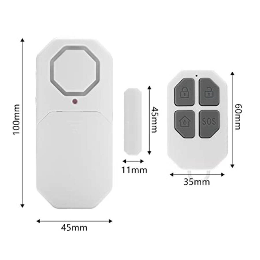 Door Window Alarm When Opened  - Window Alarm Sensor のレビューと価格