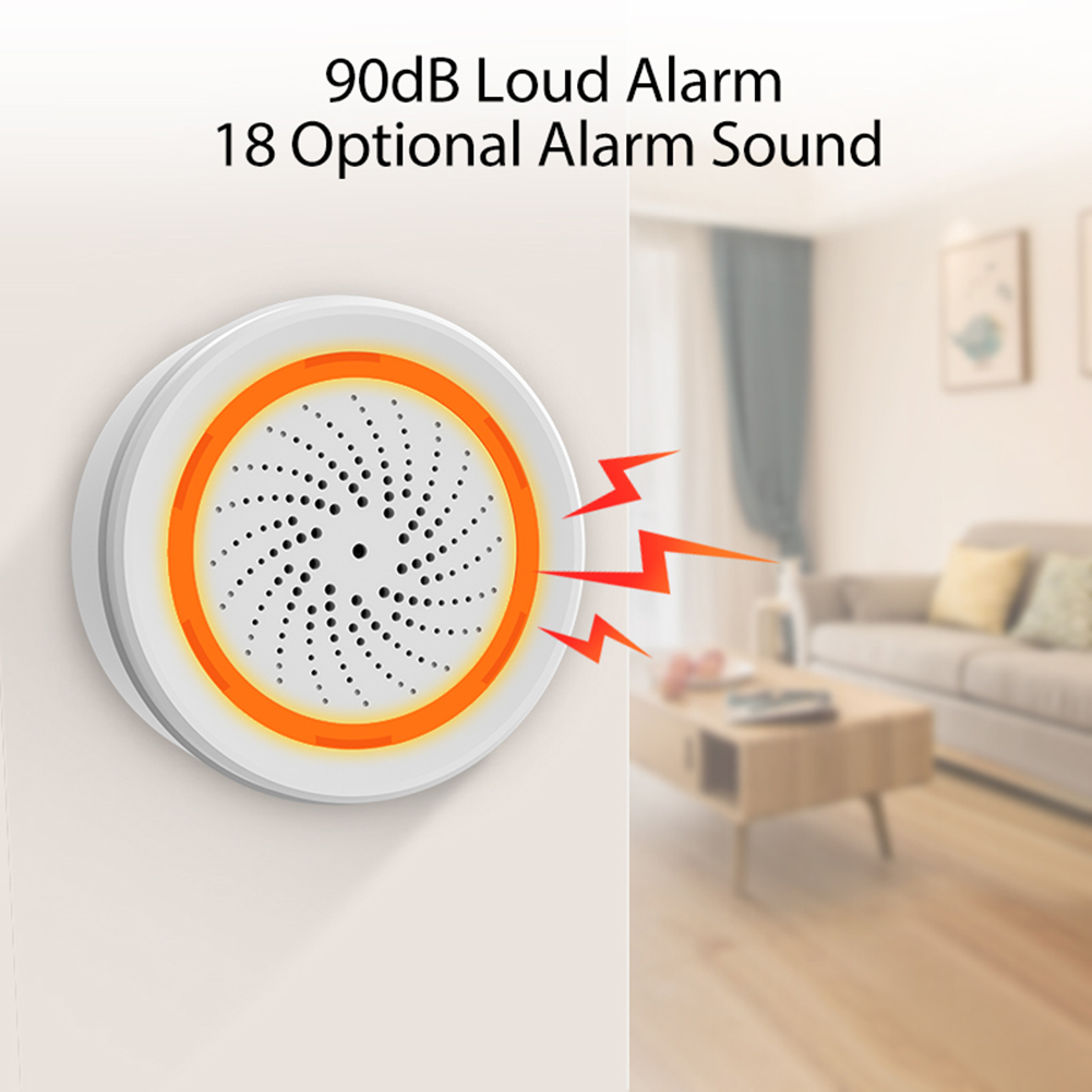 Smart Siren Alarm Tuya Zigbee  - Home Security With Ai のレビューと価格