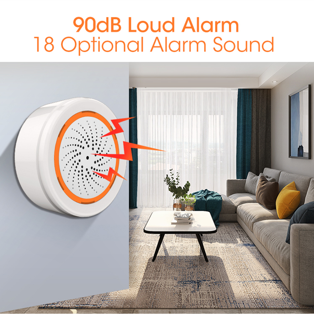 Smart Siren Alarm Tuya Zigbee  - Home Security With Ai のレビューと価格