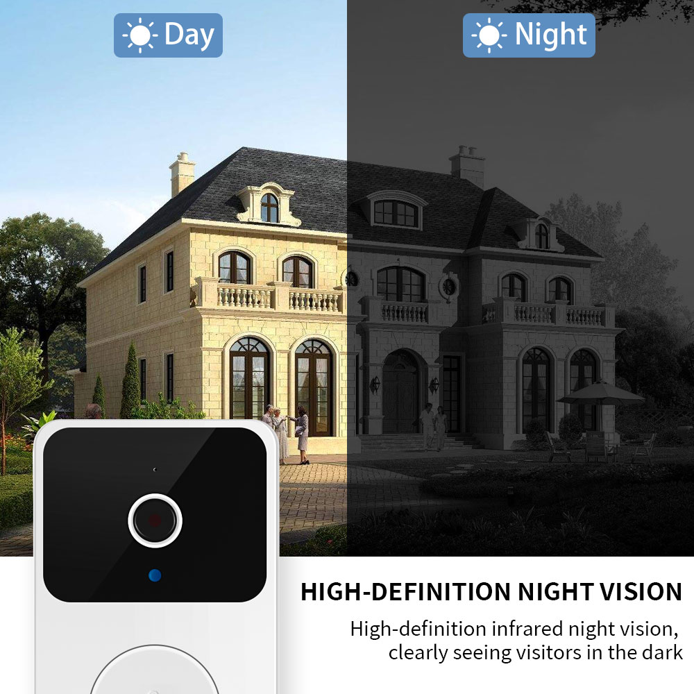 H5 Wireless Smart Video Doorbe - Home Security Bell のレビューと価格