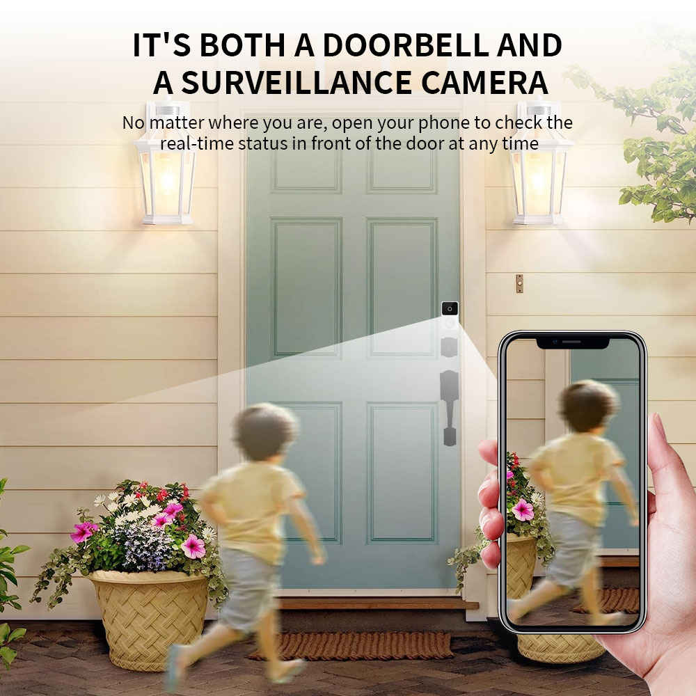 H5 Wireless Smart Video Doorbe - Home Security Bell のレビューと価格