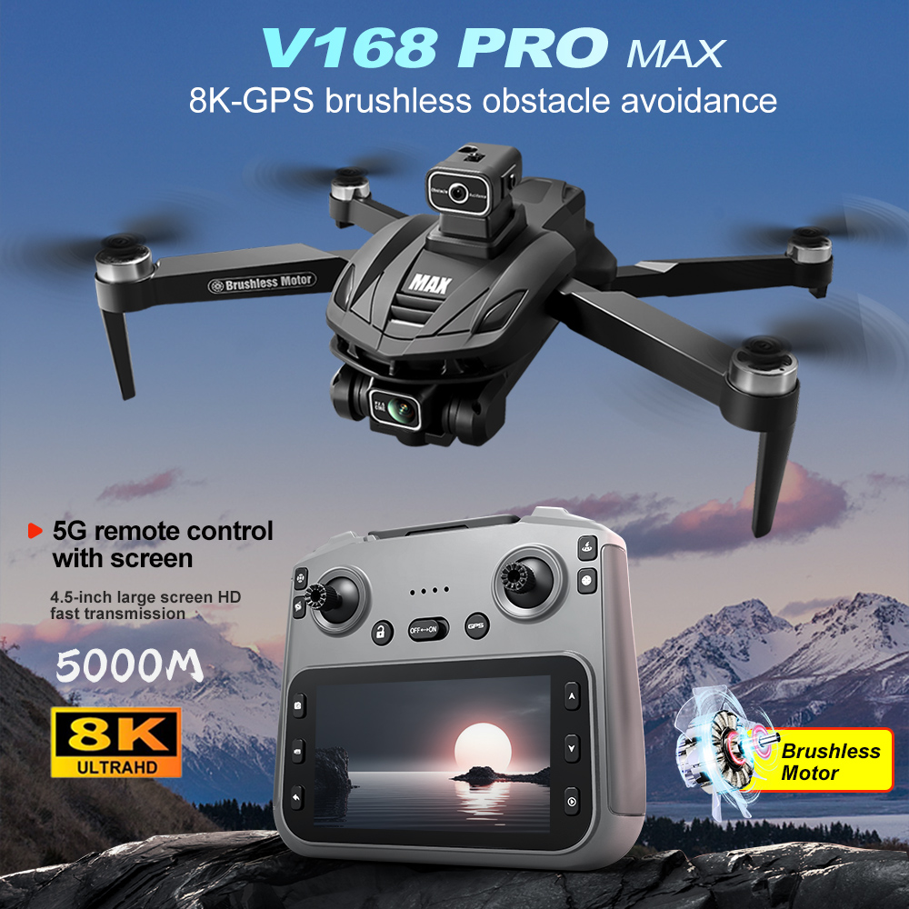 V168 PRO Max GPS Drone 8K Prof - Home Security Cameras Outdoor のレビューと価格