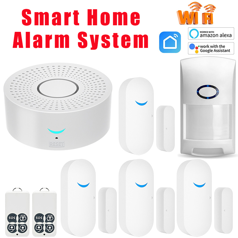 433MHz Smart Home Tuya WiFi Do - Window Alarm Sensor のレビューと価格