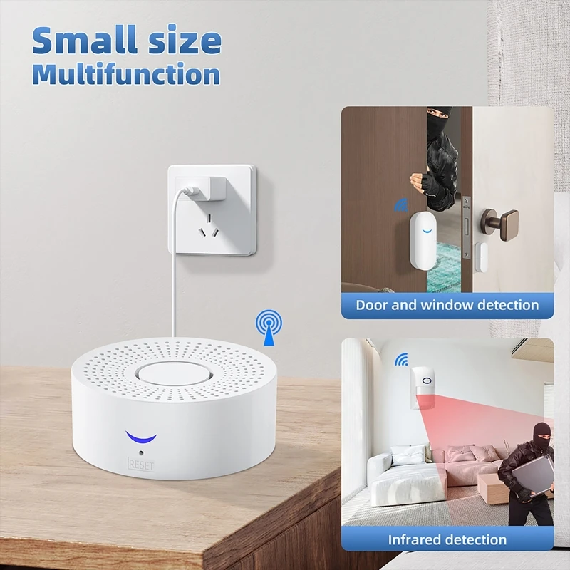 433MHz Smart Home Tuya WiFi Do - Window Alarm Sensor のレビューと価格