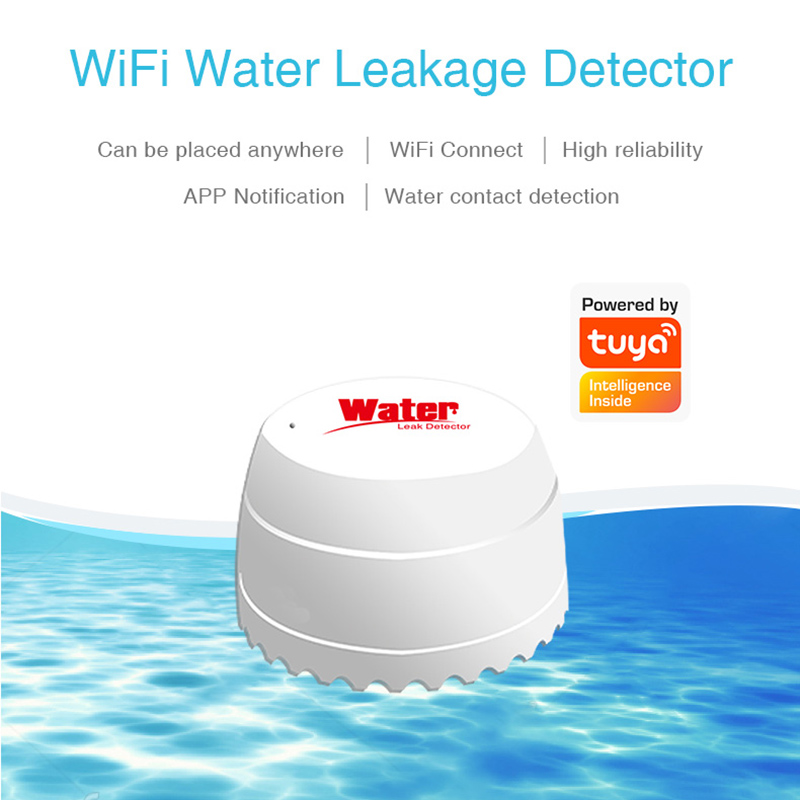 Tuya WiFi Water Leakage Sensor - Home Security Alarm System のレビューと価格