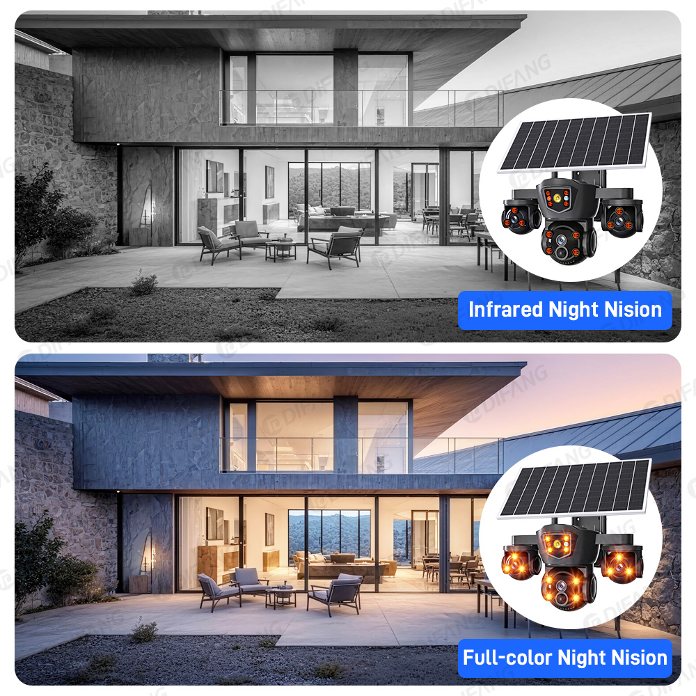 V380 Pro New 20MP WIFI Solar C - Home Security Panel のレビューと価格