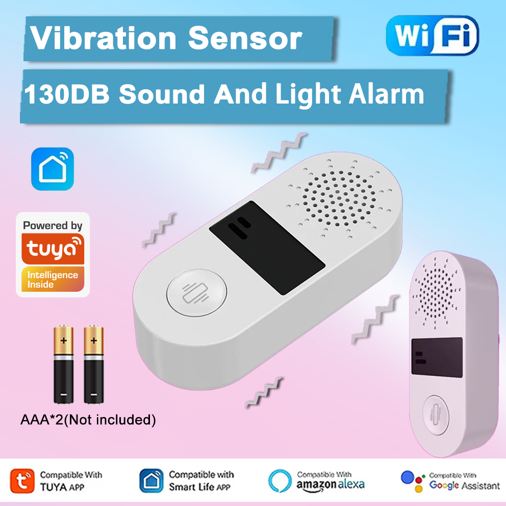Tuya WiFi Vibration Sensor - 1 - Home Security With Ai のレビューと価格