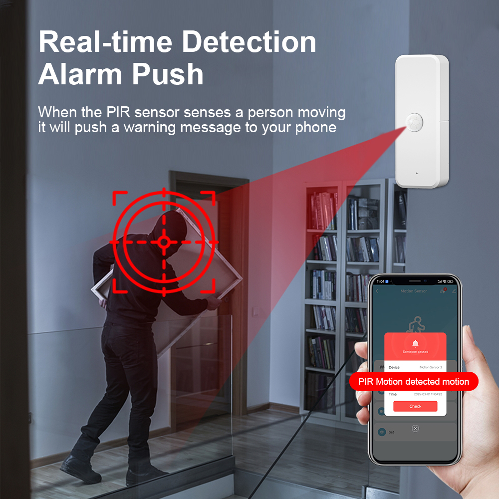 New Tuya WiFi PIR Motion Detec - Home Security With Ai のレビューと価格