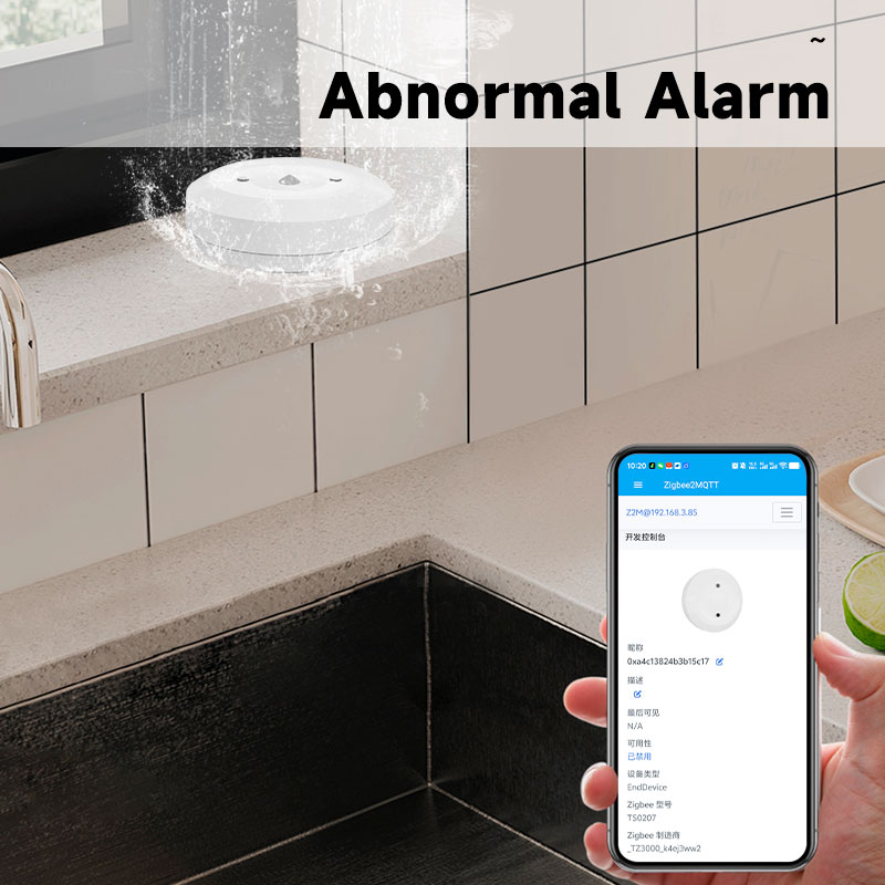Smart ZigBee3.0 2MQTT Water Le - Home Security Device のレビューと価格