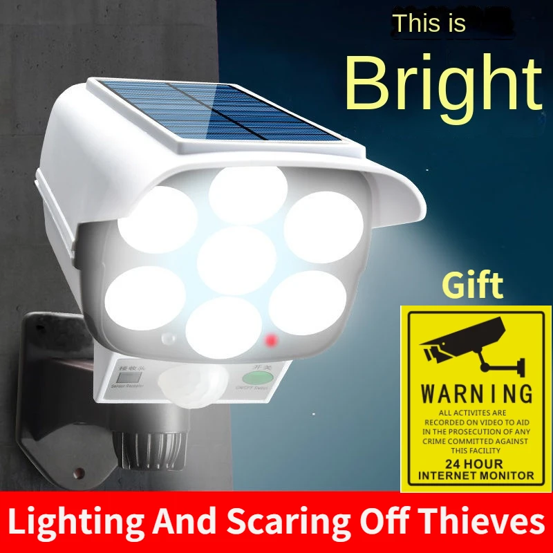 Outdoor Solar Light Motion Sen - Home Security Video Cameras のレビューと価格