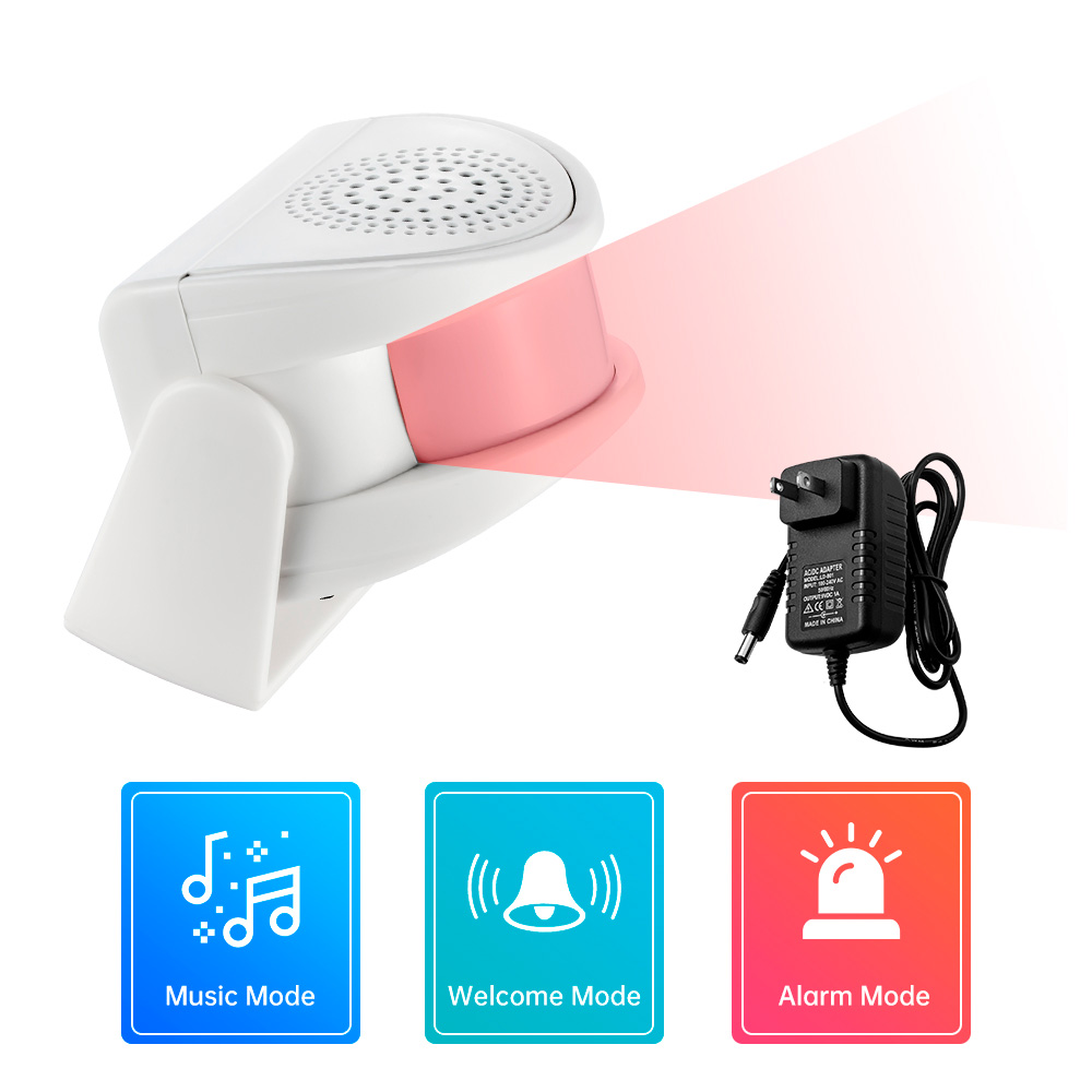 Wireless PIR Motion Sensor Doo - Home Security Bell のレビューと価格