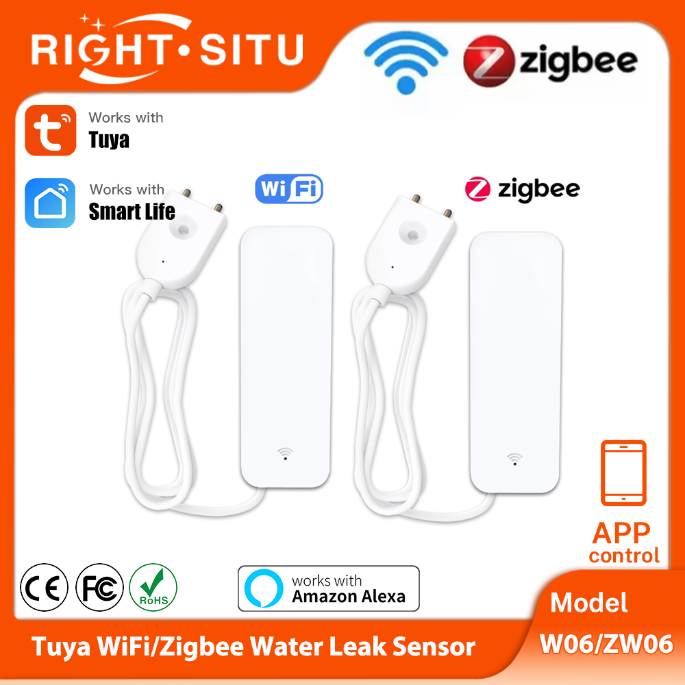 Tuya WiFi Zigbee Water Sensor  - Home Security With Ai のレビューと価格