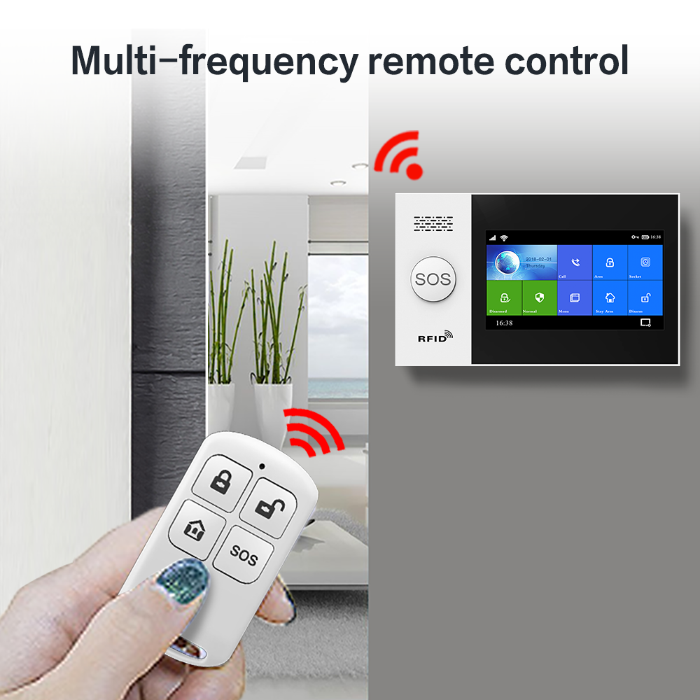 HIVA PF-50 Wireless 433MHz Rem - Home Security Alarm System のレビューと価格