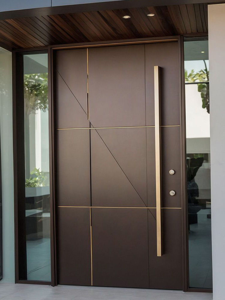 Entrance Entry Door Pivot Fron - Home Security Front Door のレビューと価格