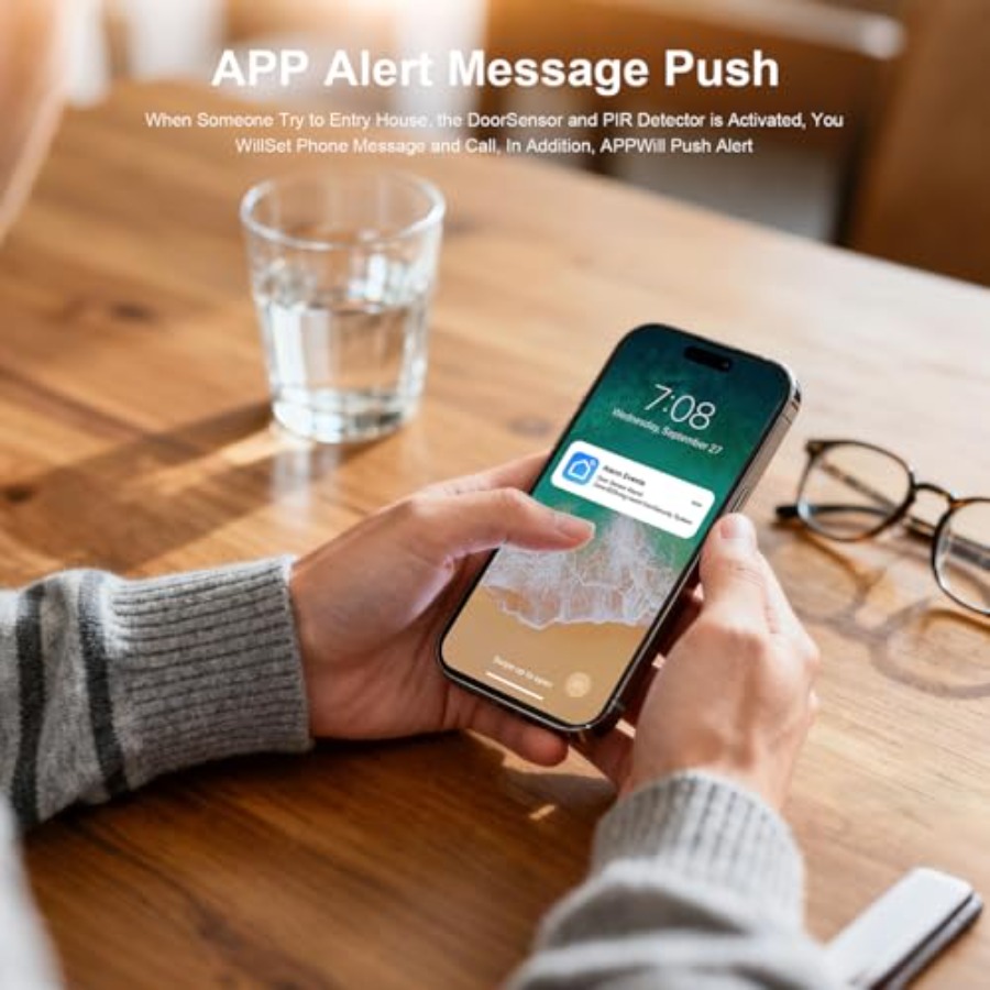 Home security alarm system: 4G - Home Security No Monthly Fee のレビューと価格