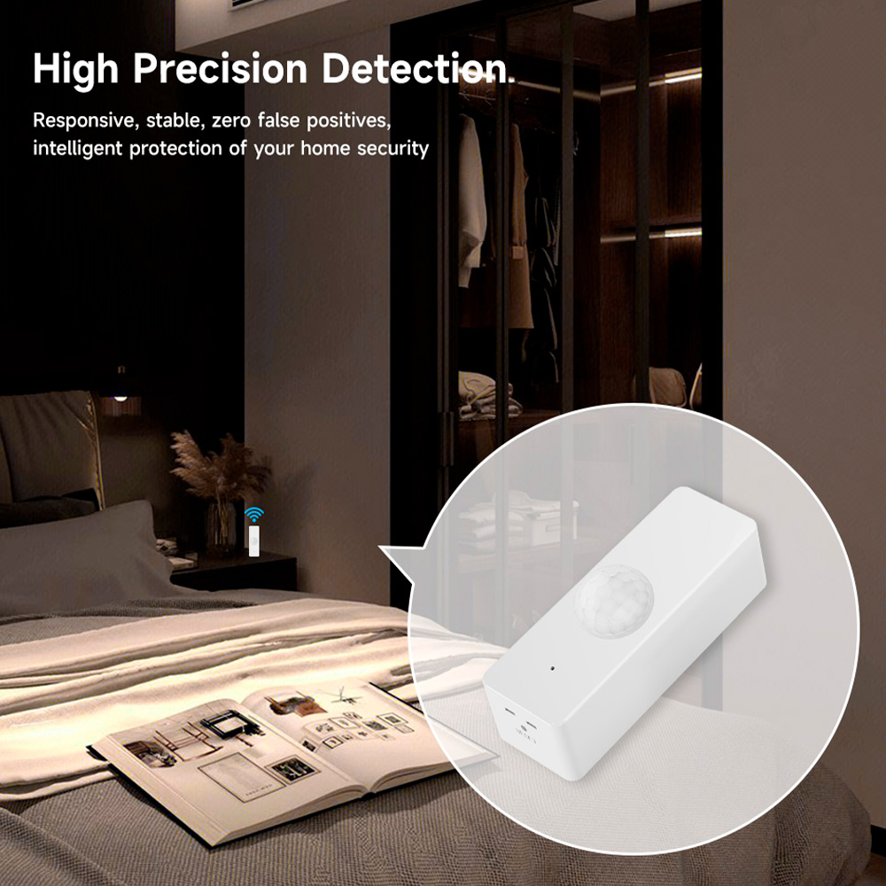 WiFi Smart PIR Motion Sensor T - Home Security With Ai のレビューと価格