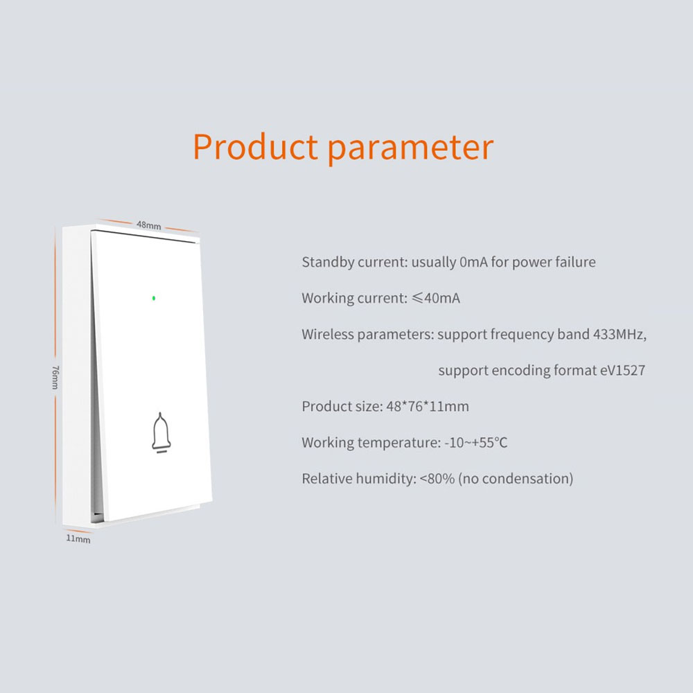 Staniot B100 Wireless Door Bel - Home Security Bell のレビューと価格