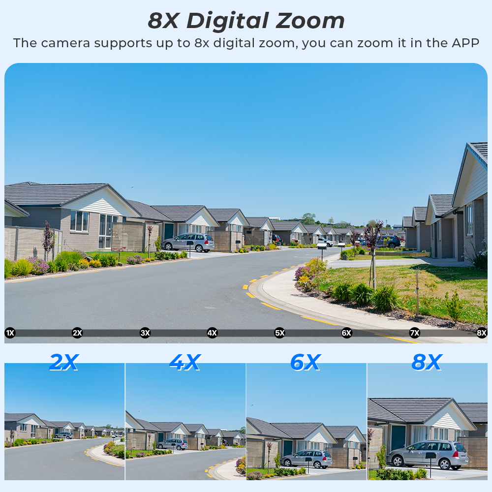 12MP 6K WiFi IP Camera Outdoor - Home Security Cameras Outdoor のレビューと価格