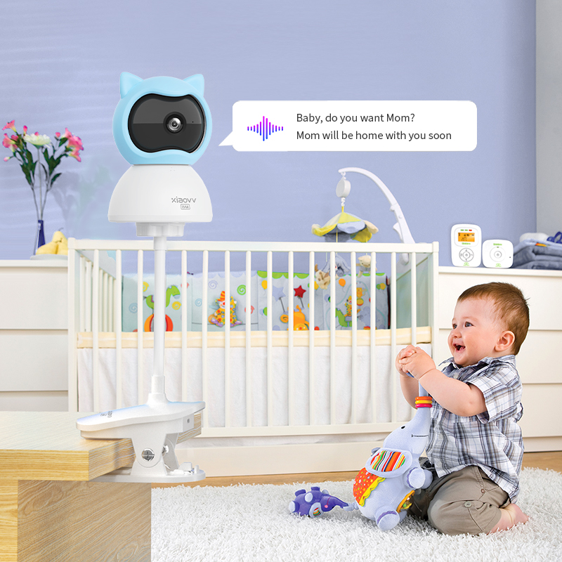 4MP WiFi xiaovv indoor Baby Mo - Home Security Video Cameras のレビューと価格
