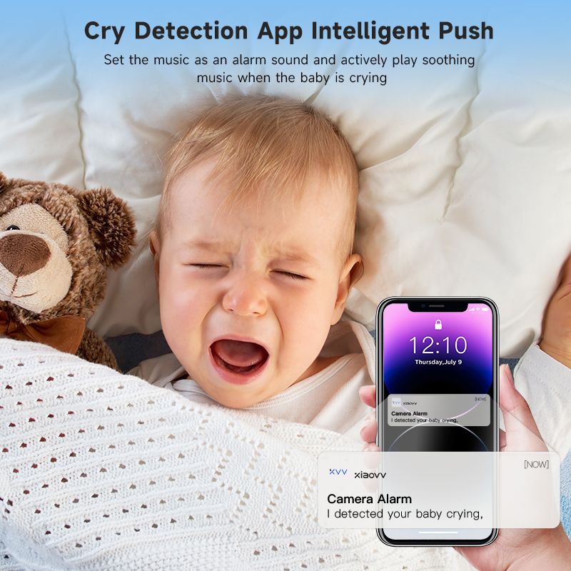 4MP WiFi xiaovv indoor Baby Mo - Home Security Video Cameras のレビューと価格
