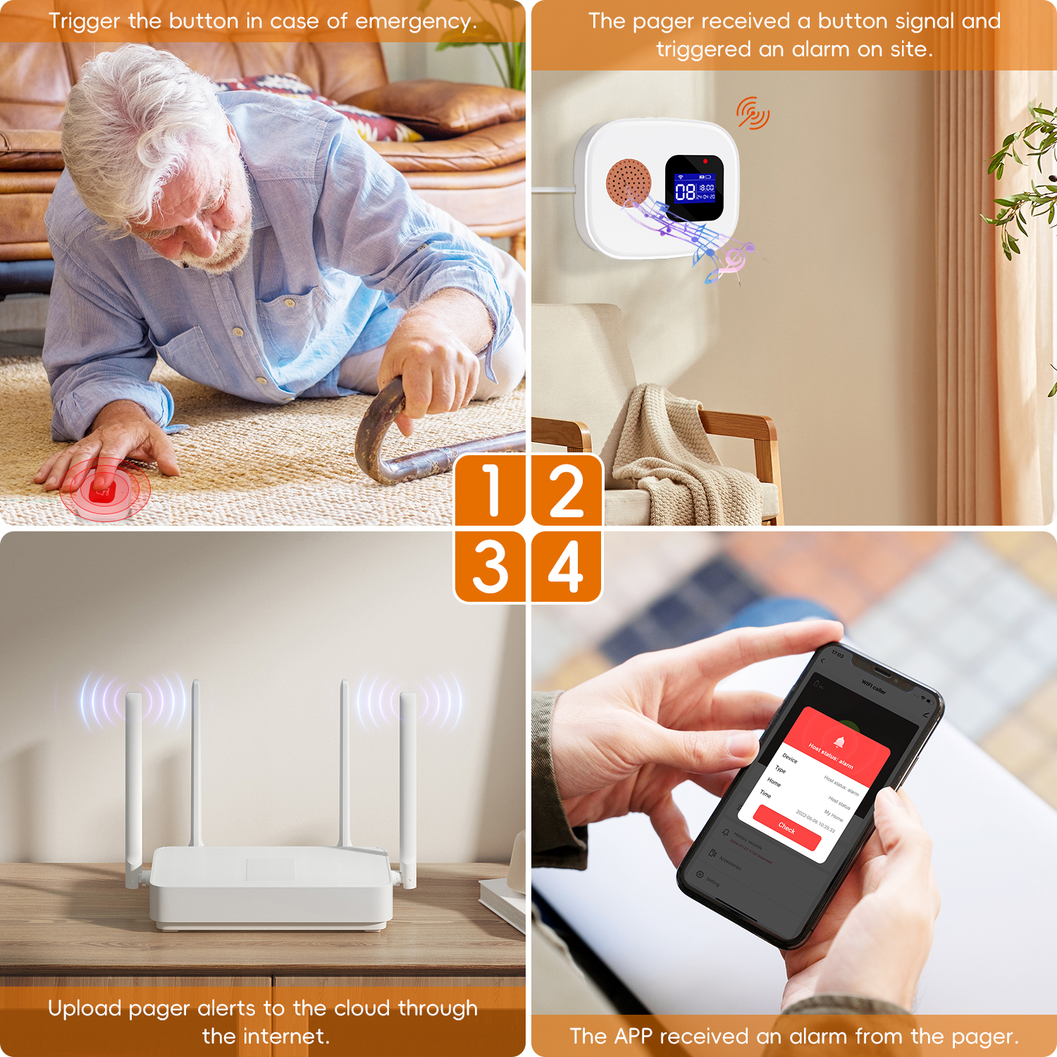 Emergency Call Button for Seni - Home Security With Ai のレビューと価格
