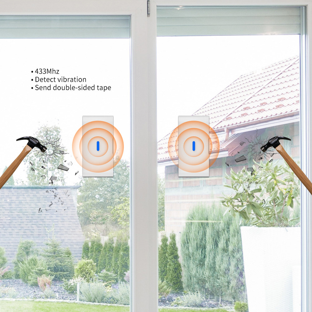 Ostaniot 433MHz eV1527 Wireles - Window Alarm Sensor のレビューと価格