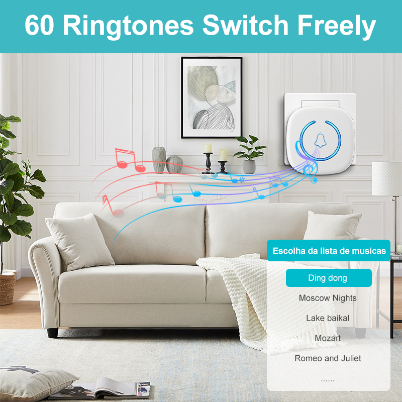 EZHEN Smart Wireless Doorbell  - Home Security Bell のレビューと価格
