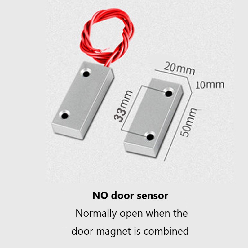 NC NO Door Sensor Wired Cable  - Window Alarm Sensor のレビューと価格