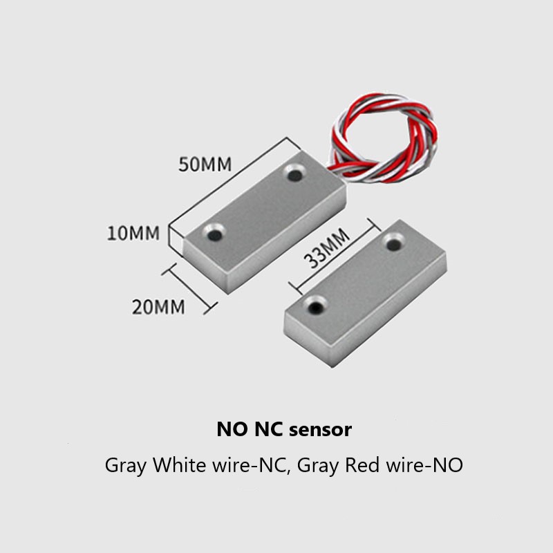 NC NO Door Sensor Wired Cable  - Window Alarm Sensor のレビューと価格