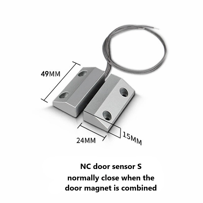 NC NO Door Sensor Wired Cable  - Window Alarm Sensor のレビューと価格