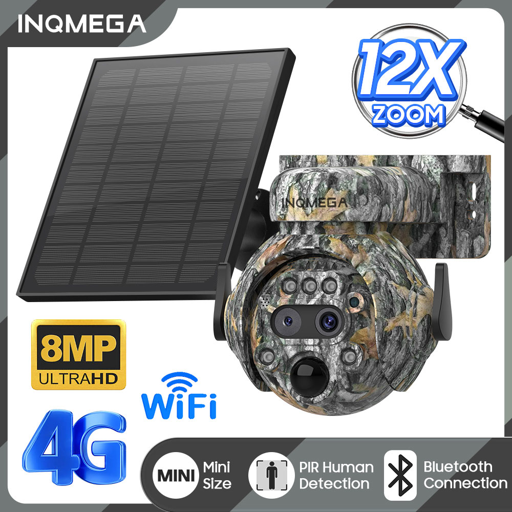 INQMEGA 8MP Solar Powered Came - Home Security Panel のレビューと価格