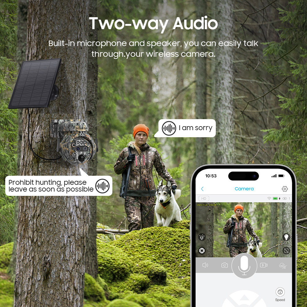 INQMEGA 8MP Solar Powered Came - Home Security Panel のレビューと価格