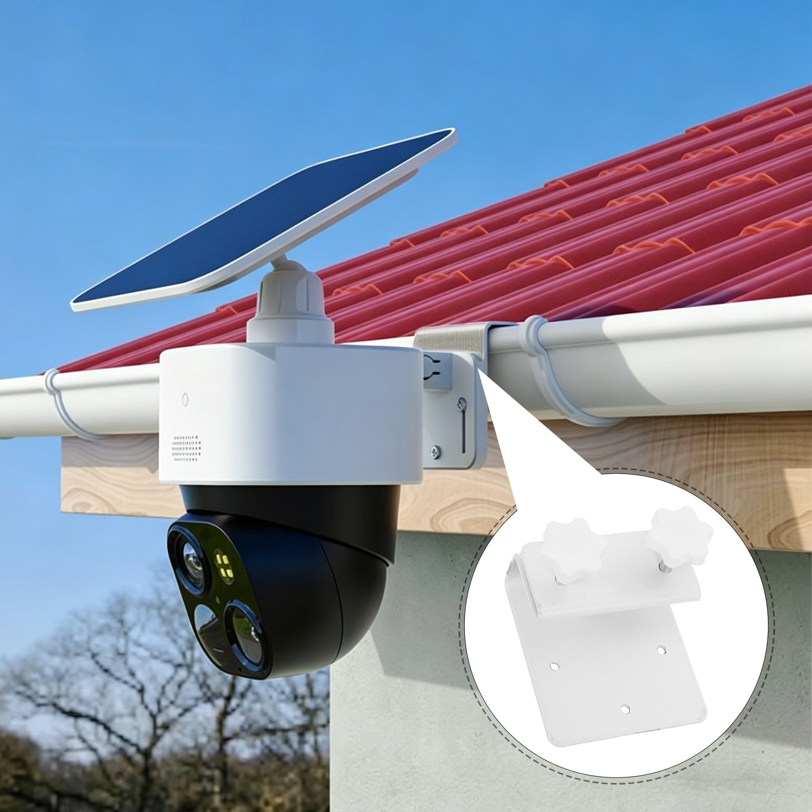 Solar Camera Mount Bracket Com - Home Security Eufy のレビューと価格