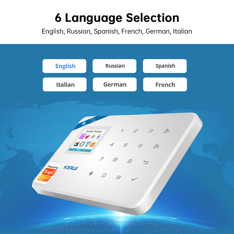 KERUI W181 Alarm System Secutr - Home Security With Ai のレビューと価格
