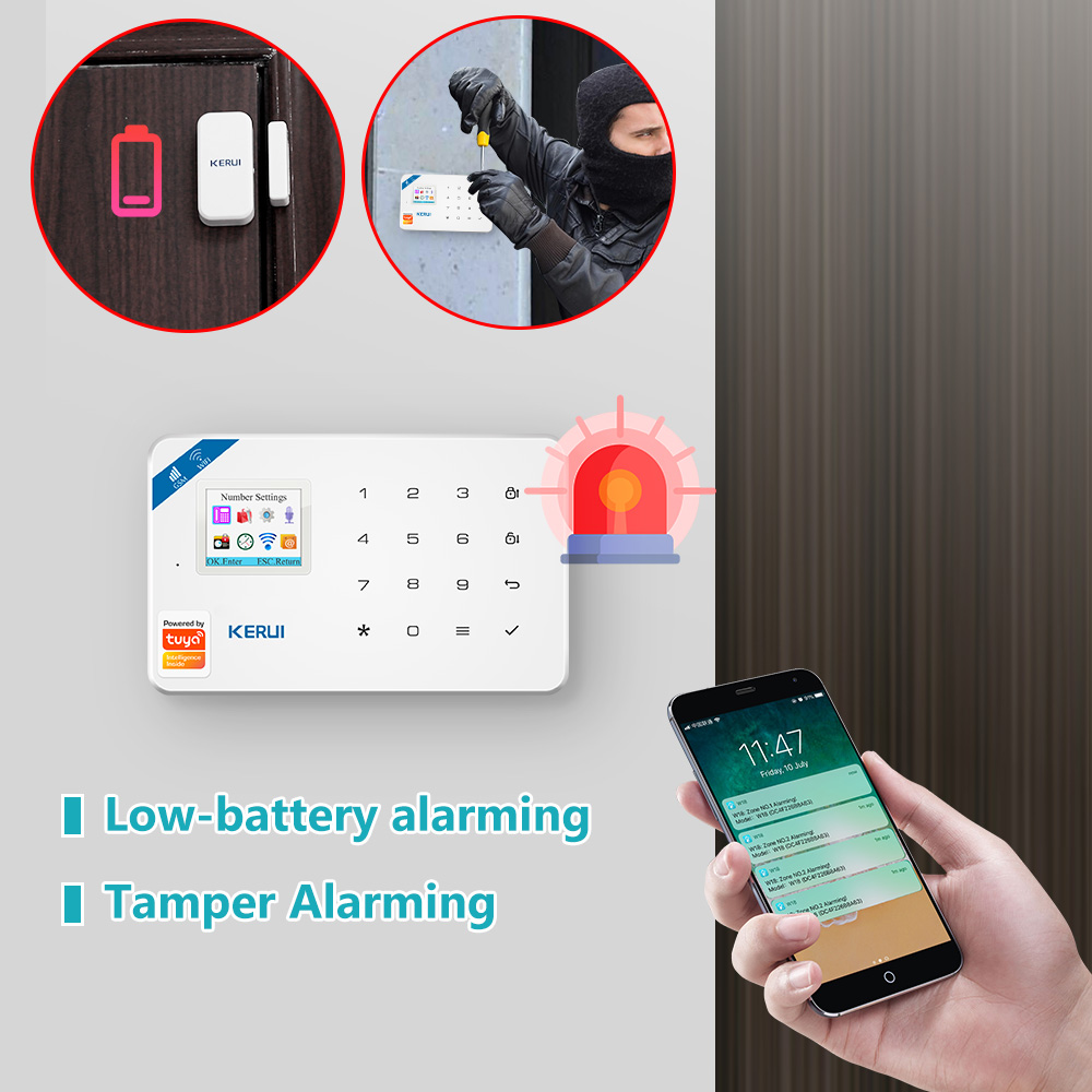 KERUI W181 Alarm System Secutr - Home Security With Ai のレビューと価格