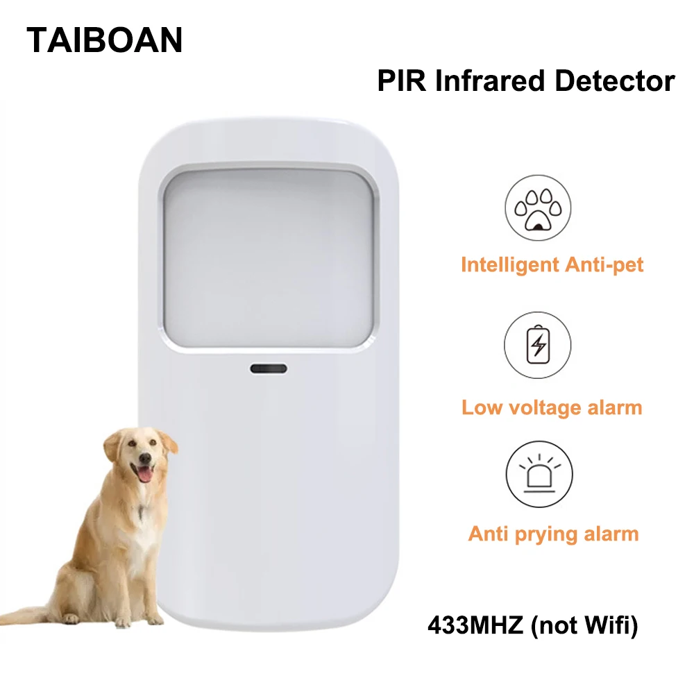 White Wireless 433MHz Infrared - Home Security Adt のレビューと価格