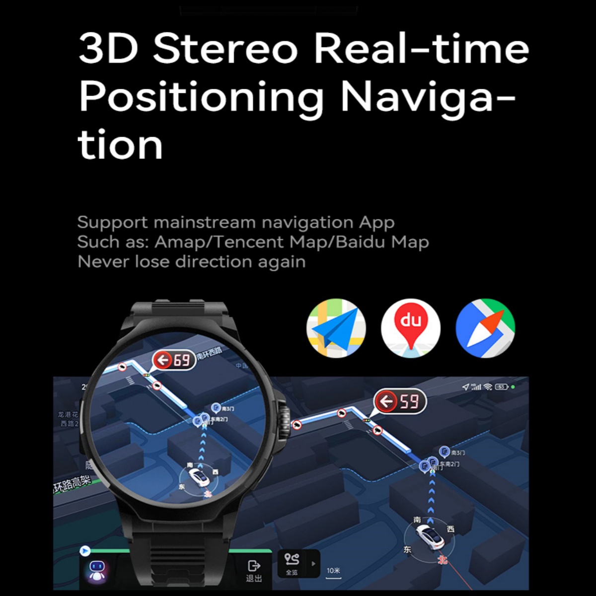 GT100 Smartwatch 4G Simcard An - Home Security With Ai のレビューと価格