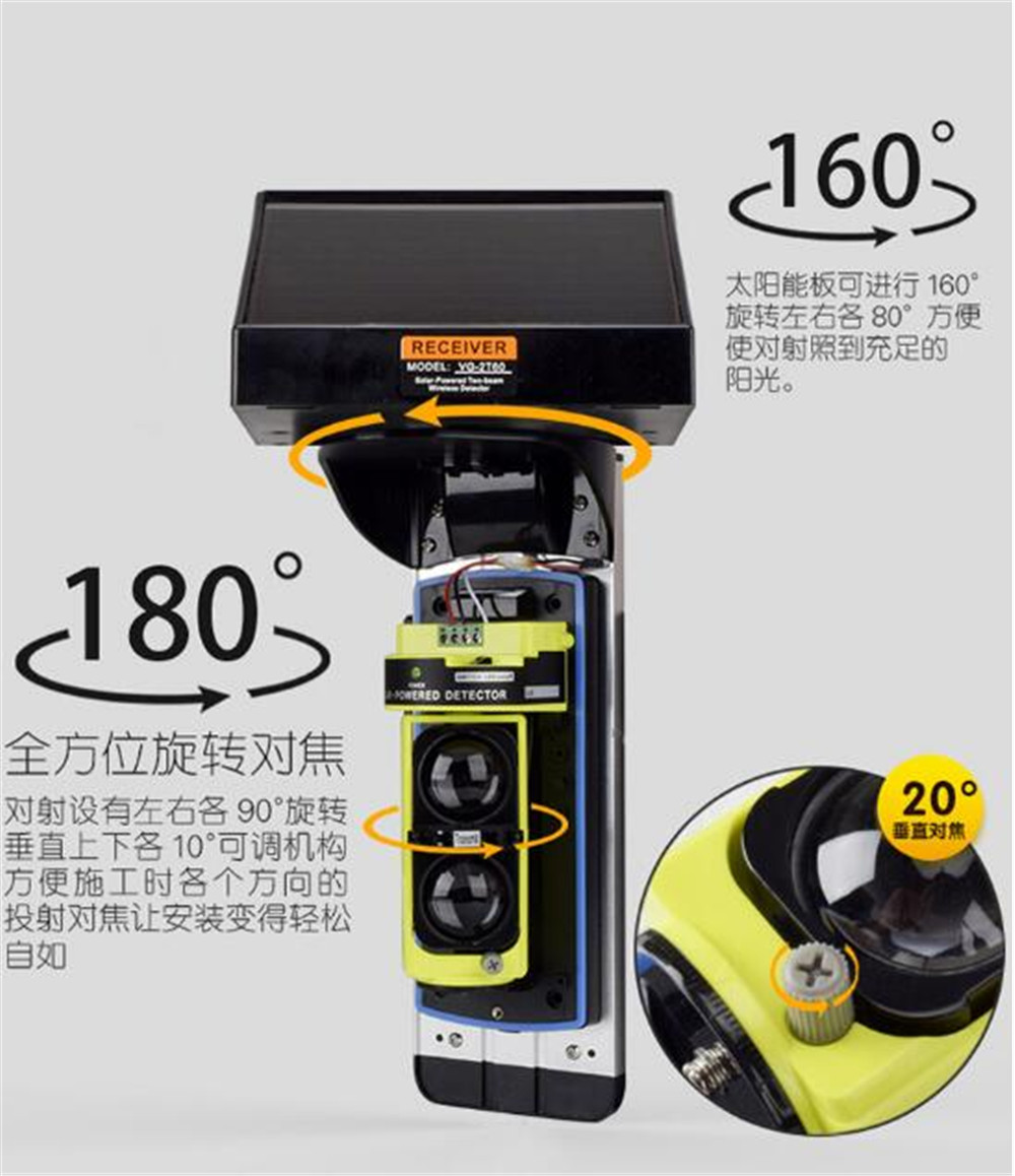 433mhz Wireless Solar Outdoor  - Home Security Alarm System のレビューと価格