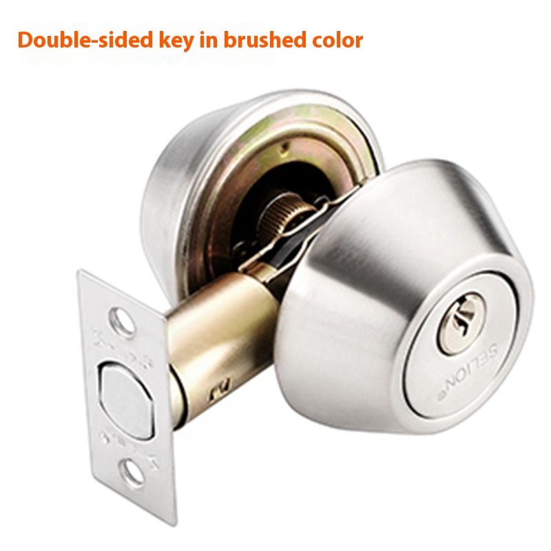 Copper Door Lock Cylinder Chro - Home Security Front Door のレビューと価格