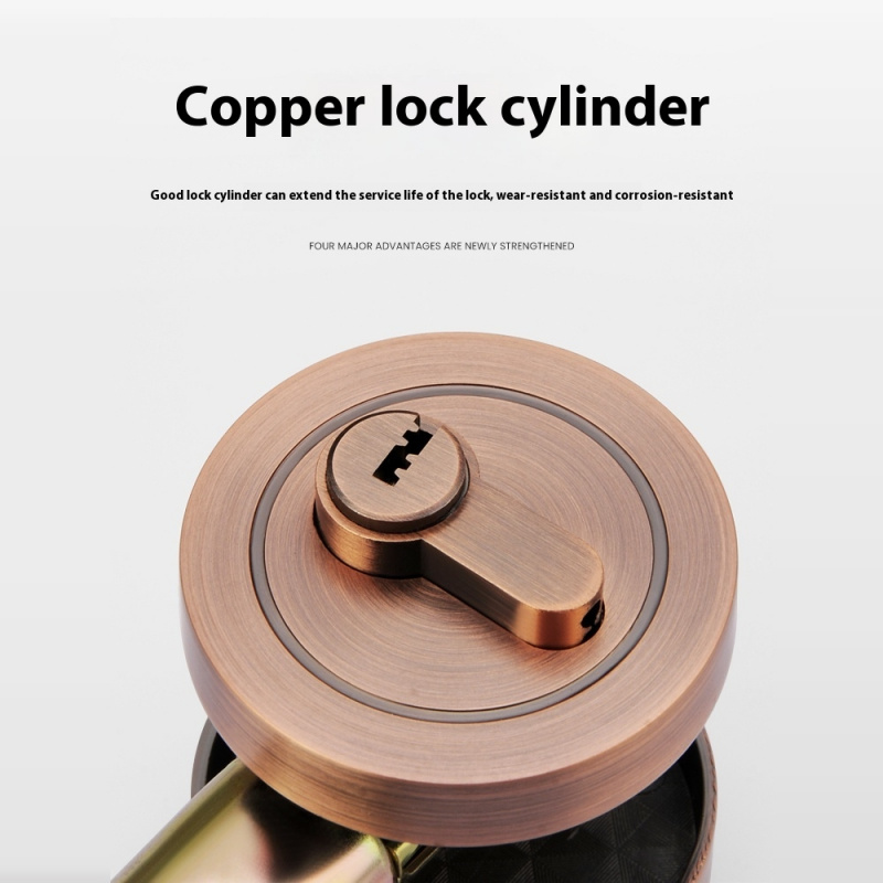 Copper Door Lock Cylinder Chro - Home Security Front Door のレビューと価格