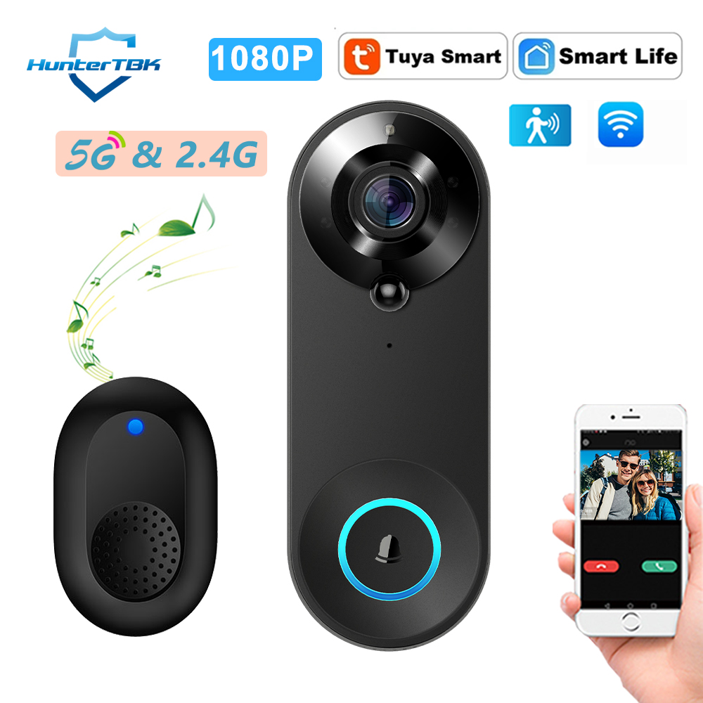 5G 2.4G WiFi Video Doorbell 10 - Home Security Bell のレビューと価格
