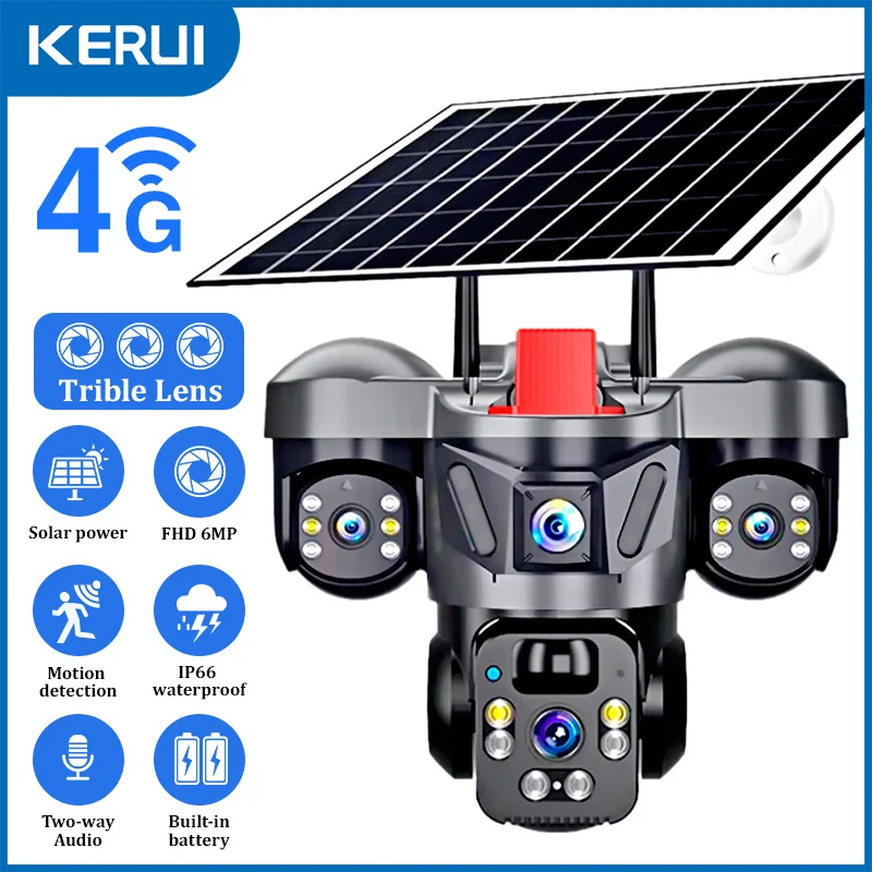 KERUI V380 Pro Outdoor PTZ 6MP - Home Security Indoor Cameras のレビューと価格