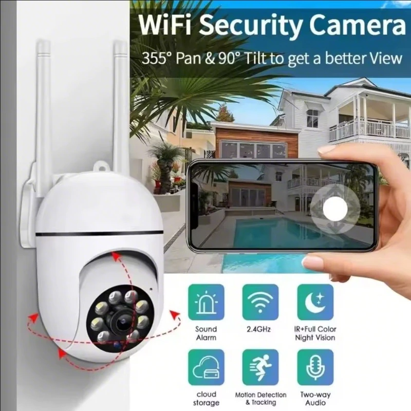 Smart Life 5MP WiFi Two Way Au - Home Security Cameras Outdoor のレビューと価格