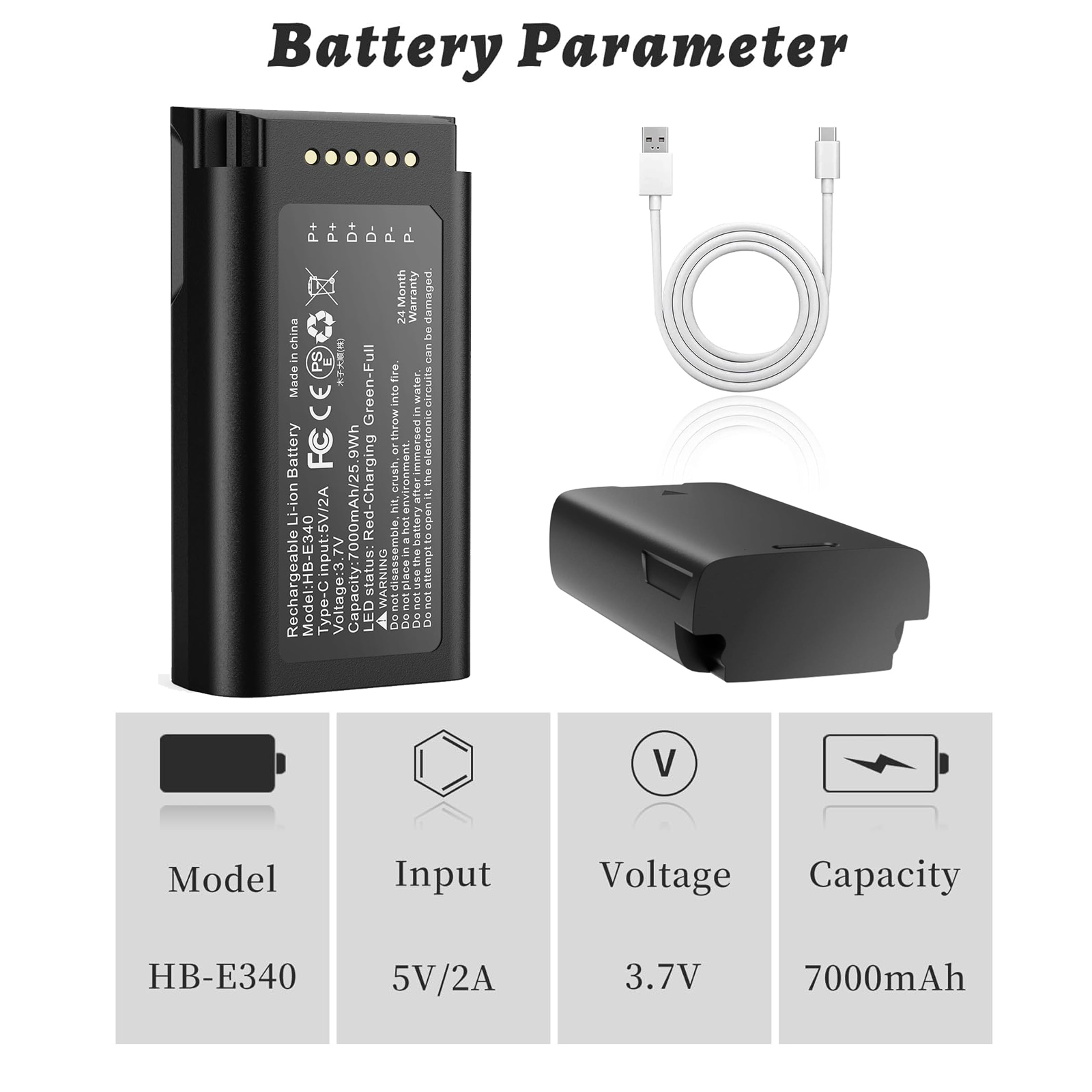 7000mAh Rechargeable Lithium B - Home Security Eufy のレビューと価格