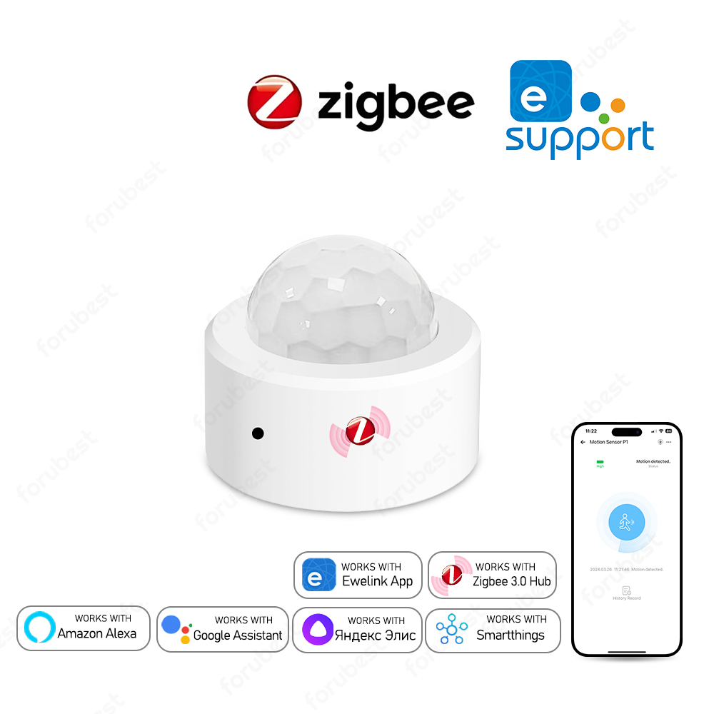 Zigbee 3.0 Human Motion Sensor - Home Security With Ai のレビューと価格