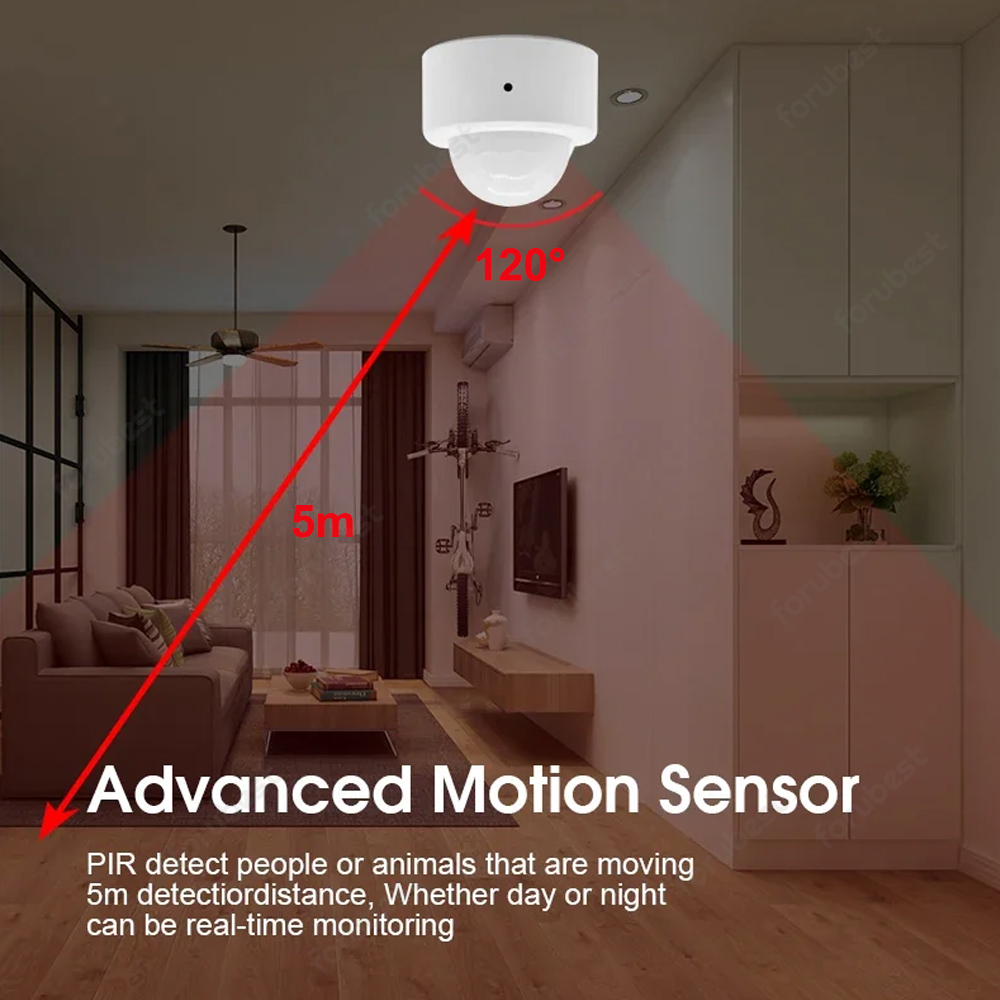 Zigbee 3.0 Human Motion Sensor - Home Security With Ai のレビューと価格