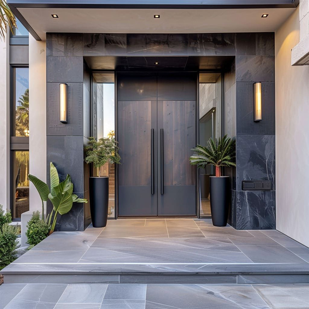 Double Swing Casement Entrance - Home Security Front Door のレビューと価格