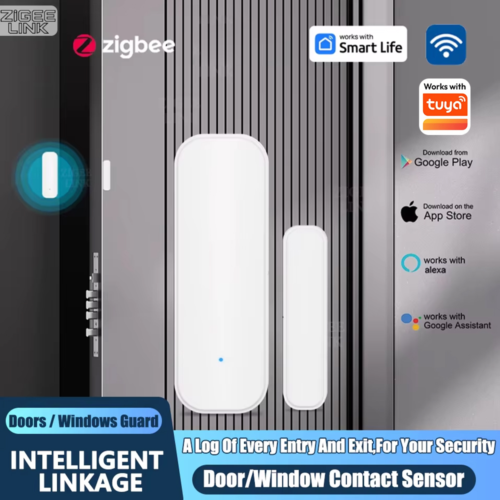 ZigBee Door Window Sensor Wire - Home Security With Ai のレビューと価格