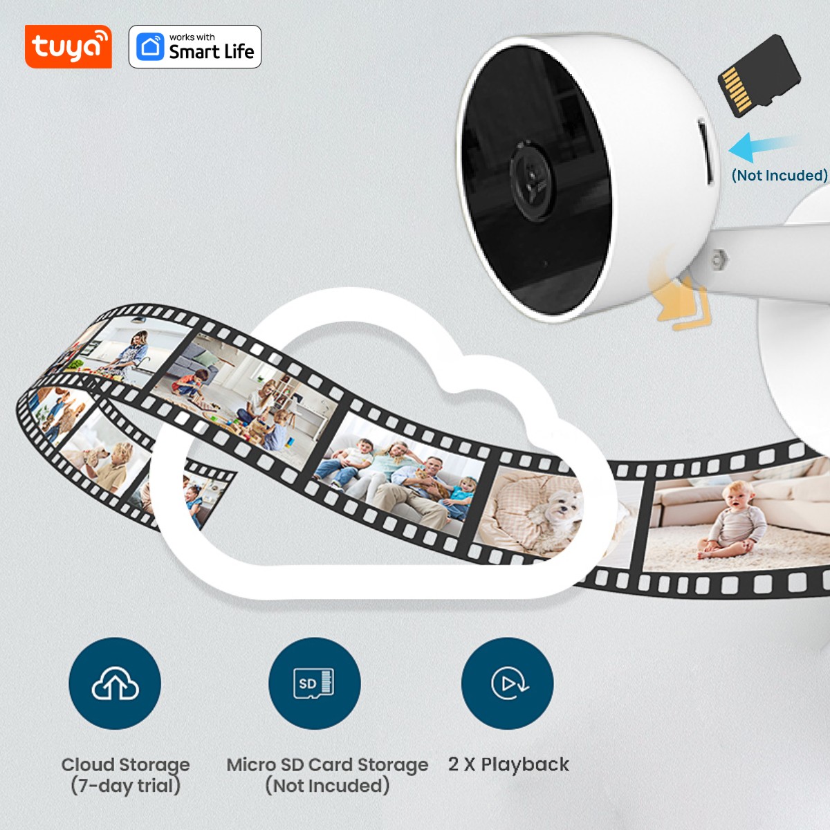 Tuya Smart 3MP HD Indoor Home  - Home Security Eufy のレビューと価格