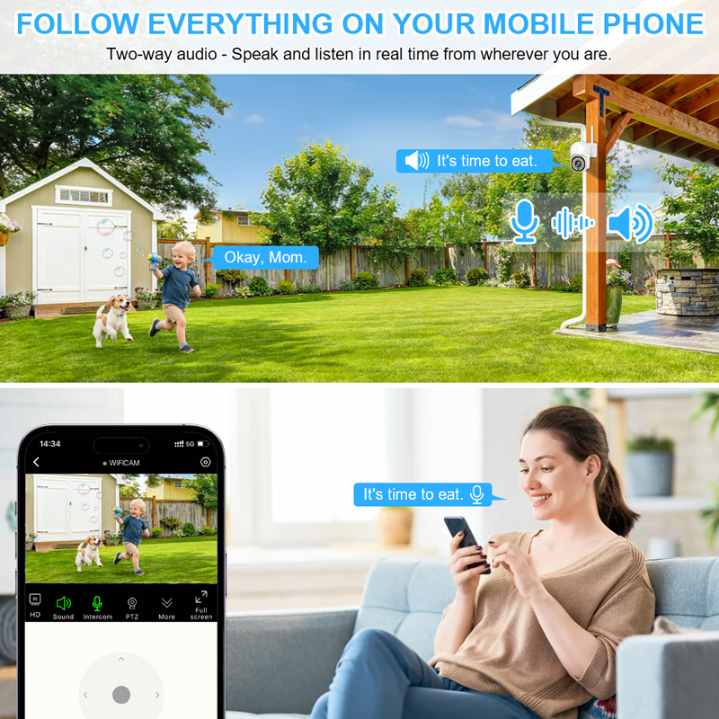 Smar 3MP Wireless CCTV Securit - Home Security Indoor Cameras のレビューと価格